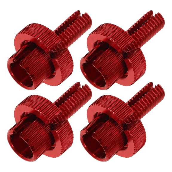 LEXSOMEO 4pcs Clutch Cable Adjuster Screws Clutch Brake Cable Adjuster Screw Aluminum Alloy Screws