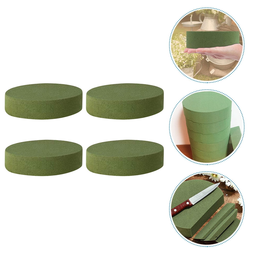 HEMOTON 4pcs Plastic Flower Base Accessories for DIY Floral Arrangements