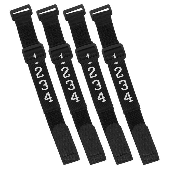 LEXSOMEO 4pcs Referee Indicator Football Down Indicator Football Gear Football Numbered Band