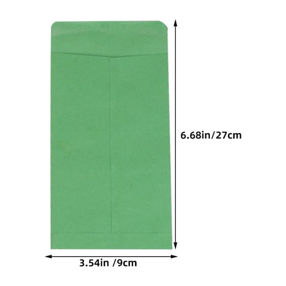 LEXSOMEO 50-Pack Cash Storage Pouches Portable Envelopes for Cash and Money Accessories