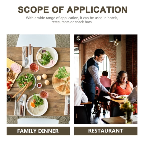 LEXSOMEO 50pcs Kraft Paper Chopsticks Wrapping Sleeves Disposable Chopsticks Sleeves Disposable Kraft Paper Cutlery Holders for Restaurant