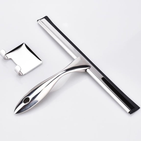 RENACLIPY Black Car Squeegee Rubber Blades, 5 Easy-to-Replace Pieces for Windshield and Window Cleaning, and Efficient