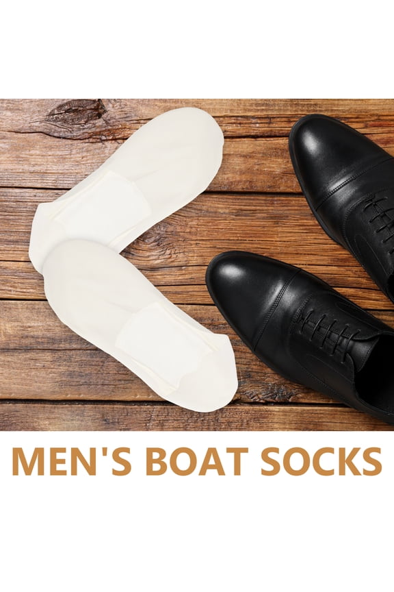6 Pairs Moisture Wicking Sock Liners for Men's Shoes in Black