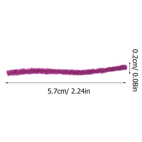 LEXSOMEO 6Pcs Latch Hook Yarn DIY Rug Yarn Decorative Latch Hook Yarn Carpet Embroidery Supply