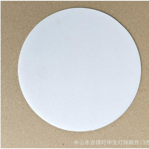 LEXSOMEO 6pcs Anti-Dazzling Spotlight Lamp Cover Downlight Shading Plate Round Plastic Cover Recessed Light Diffusion Plates Replacement Light Diffusers )