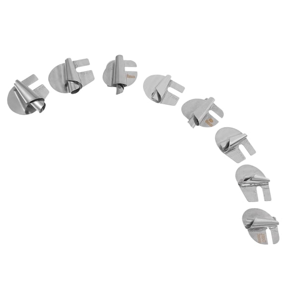 LEXSOMEO 8pcs Household Seamer Binder Small Seamer Accessory Metal Sewing Machine Binder