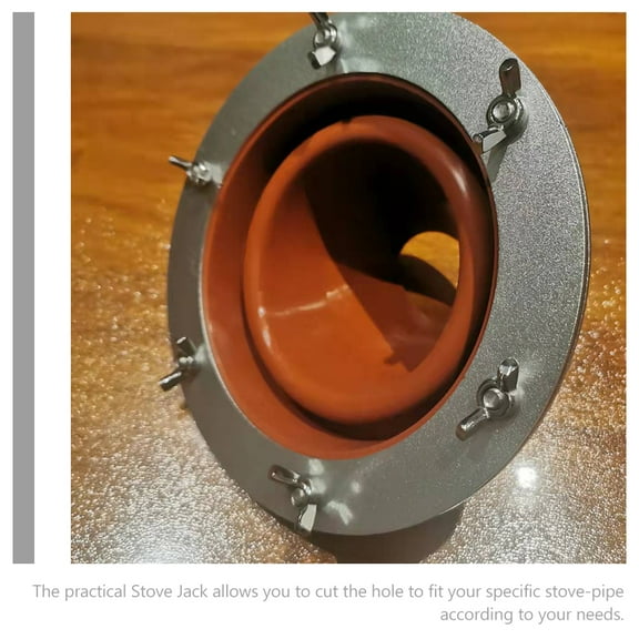 RENACLIPY Renaclipy Silicone and Stainless Steel Tent Stove Jack for Protection Use