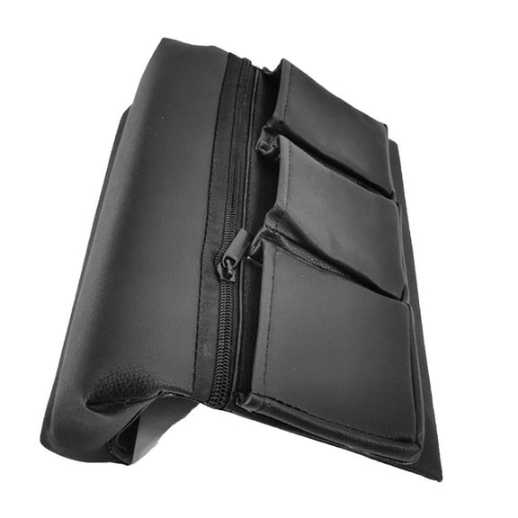 RENACLIPY Car Armrest with Storage Pocket, Black, Comfortable Car Console Organizer for Vehicle Use