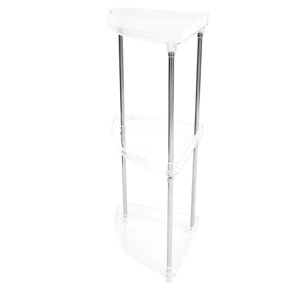 LEXSOMEO Bathroom Counter Organizer Kitchen Countertop Corner Organizer Storage Shelf Vanity Tray