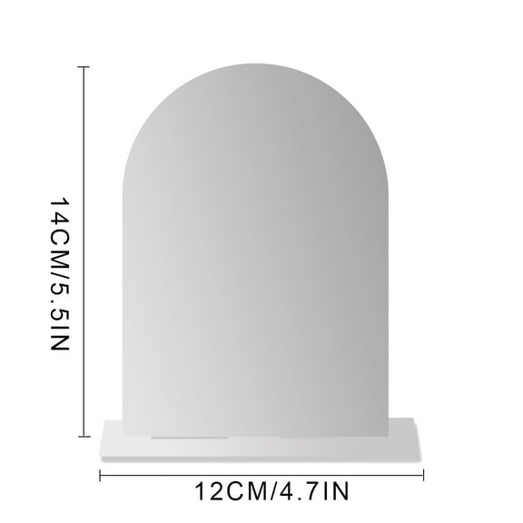 LEXSOMEO Blank Acrylic Table Place Cards Arch Wedding Reception Table Number Holders for Wedding Table Decorations and Seating Chart Party Seating Display Decor