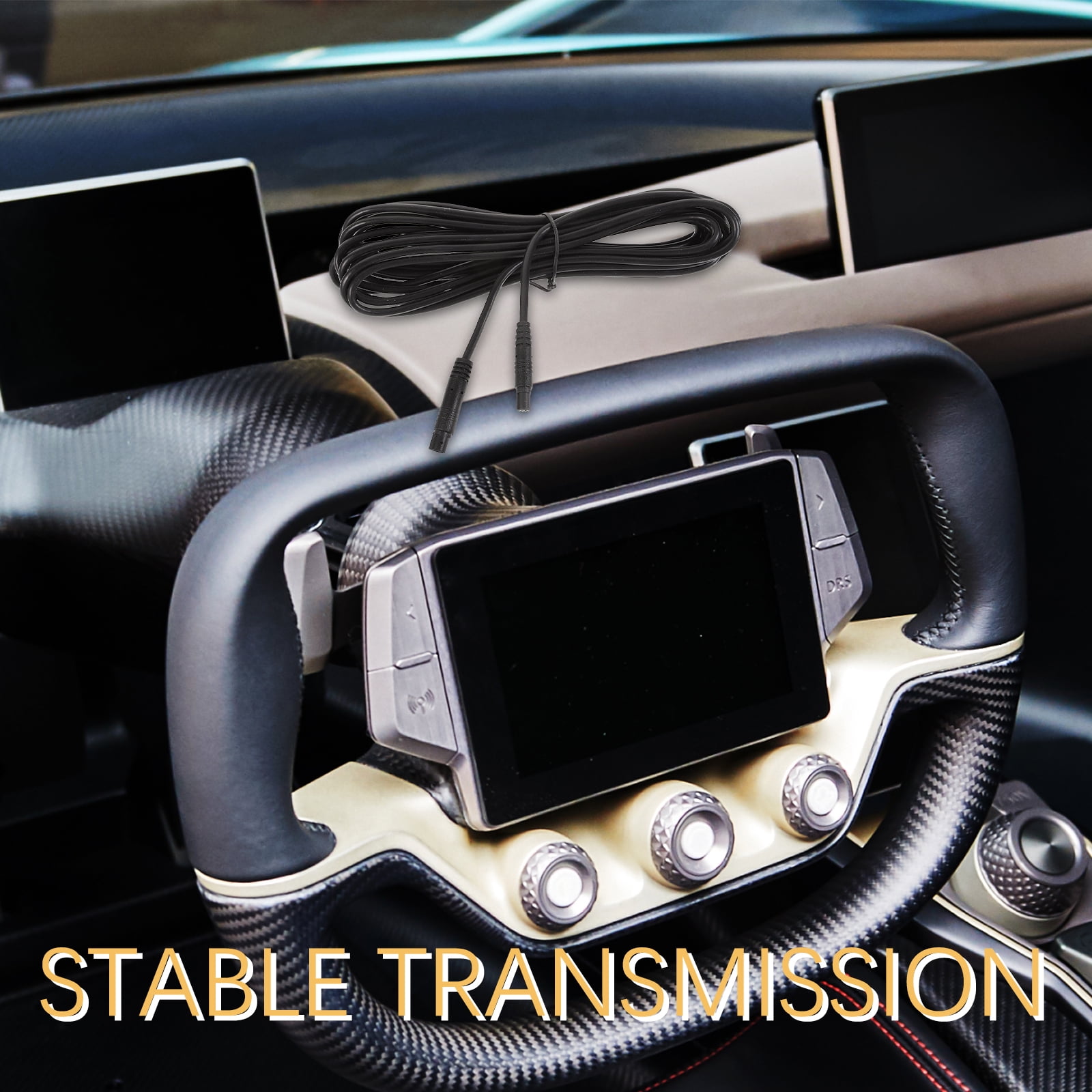 LEXSOMEO Camera Extension Cable Rear View Camera Extension Cord for Dash Cam Mirror Cam Rearview Camera