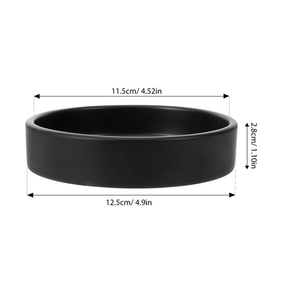 LEXSOMEO Ceramic Plant Pot Saucer Round Plant Saucer Drip Tray Plant Drainage Tray Flower Pot Drip Tray