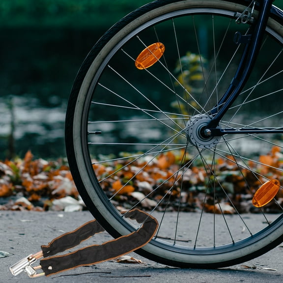 LEXSOMEO Chain Lock for Bike Safety Bike Lock with Keys Convenient Bike Chain Lock Portable Chain Security Lock