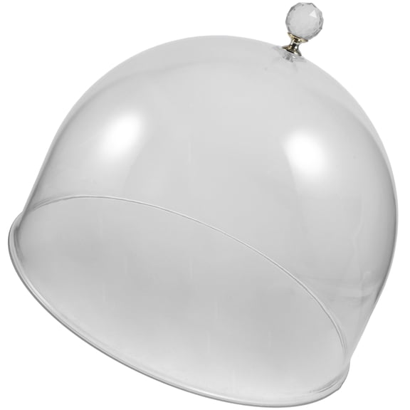 RENACLIPY Clear Acrylic Cake Dome Lid 1 Piece - Simple, Practical Display Cover for Cakes and Desserts