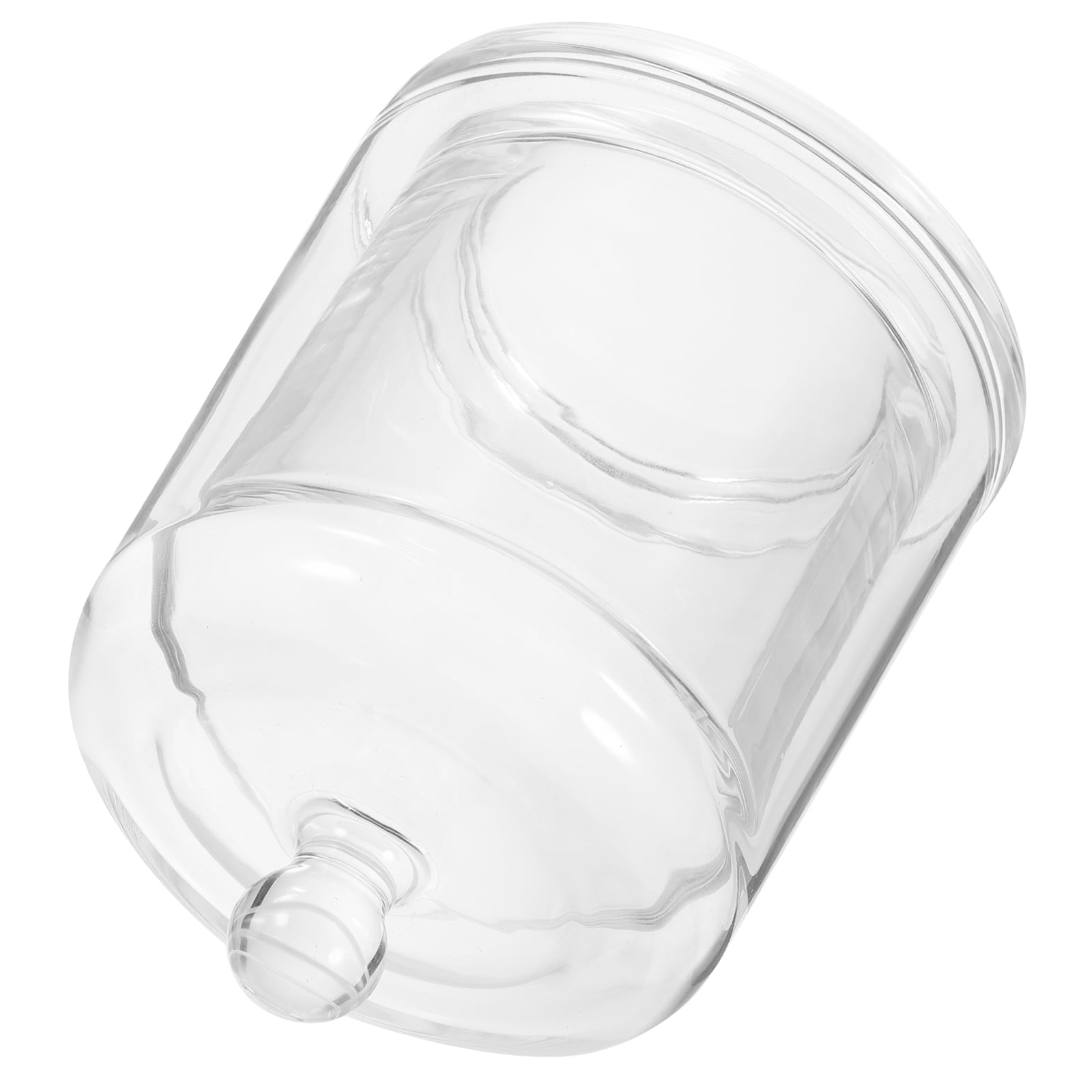 LEXSOMEO Clear Glass Candle Cup Simple Candle Wax Cup Homemade Candle Making Supply