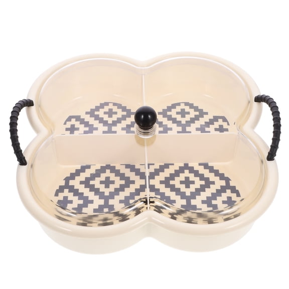 RENACLIPY Beige Tray - Multi-Purpose PP Storage Container, Easy to Clean Organizer for Home, Office, and Kitchen Use