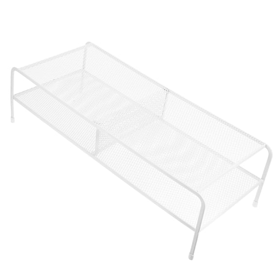 LEXSOMEO Computer Monitor Stand Iron Mesh Rack Monitor Riser Stand Monitor Riser for Home Office