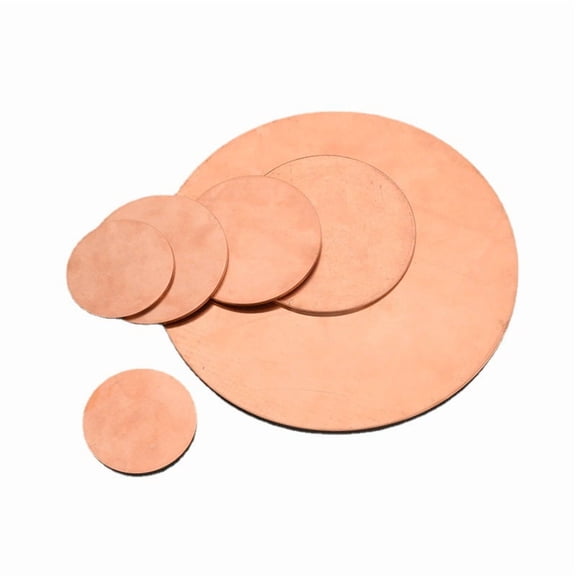 COOPHYA Copper Disc Rose Gold for DIY Projects and Easy to Clean