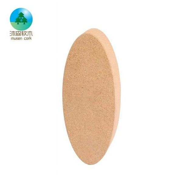 RENACLIPY Cork Yoga Block Renaclipy Light Brown for Flexibility and Balance