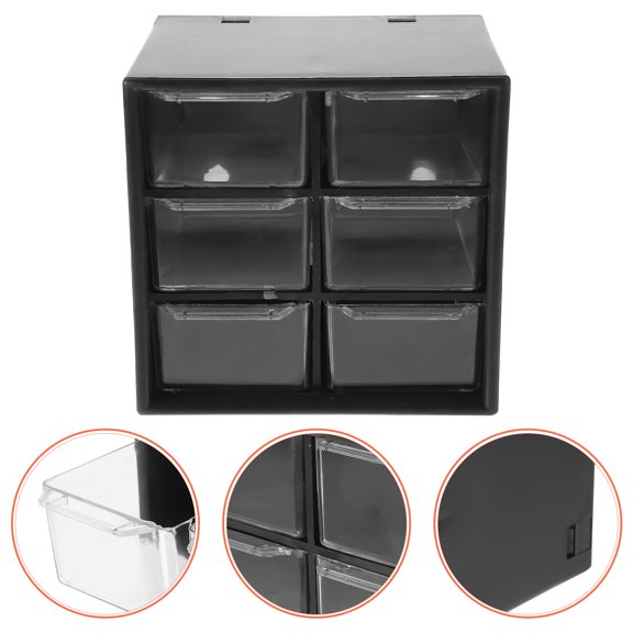 LEXSOMEO Desk Organizer Drawer Type Storage Box Stationery Storage Case Multi-function Stationery Organizer