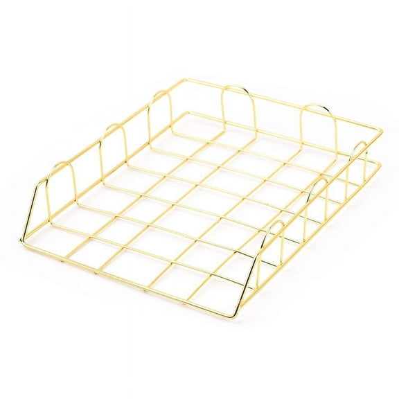 LEXSOMEO Desk Organizer Shelf Desktop File Organizer Tray Organizer File Tray Paper Holder Desk Paper Tray Notebook Organizer For Desk