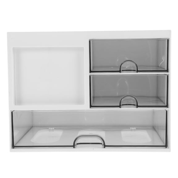 LEXSOMEO Desktop Storage Box Classified Document Box Desktop Drawer Box Organizer for Sundries Files