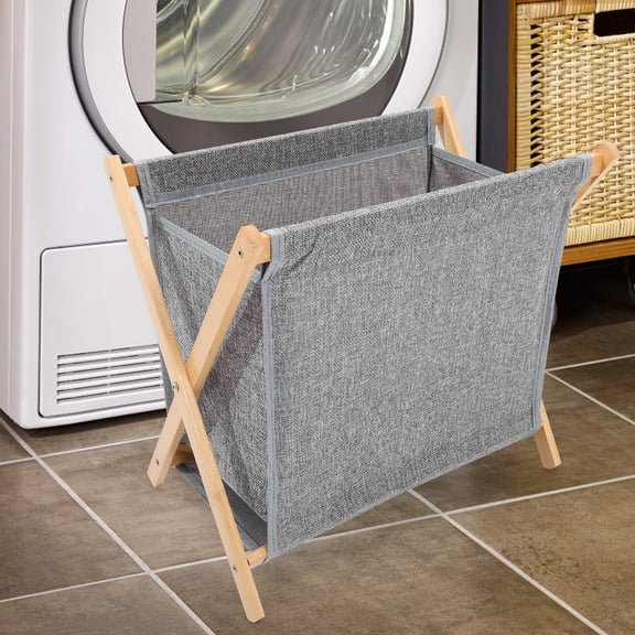 LEXSOMEO Foldable Laundry Basket Hamper for Dirty Clothes Storage, Versatile Sundries Organizer Basket for Home Use
