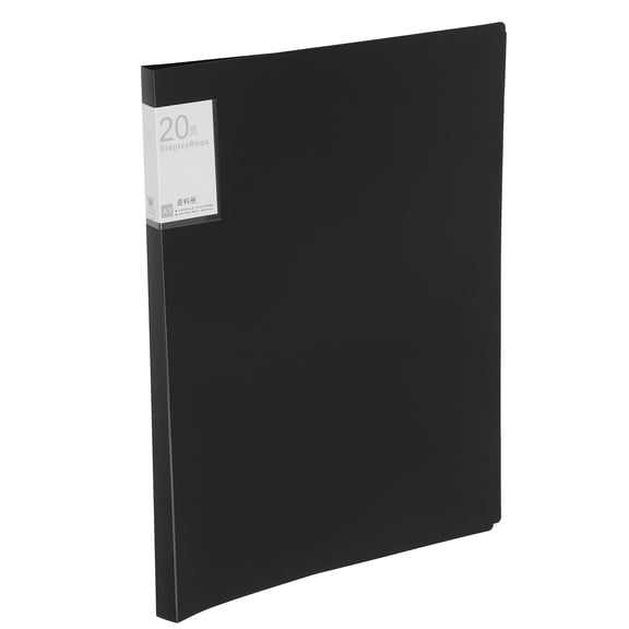 LEXSOMEO Display Folder File Folder Office File Organizer Reusable File Container Plastic File Folder