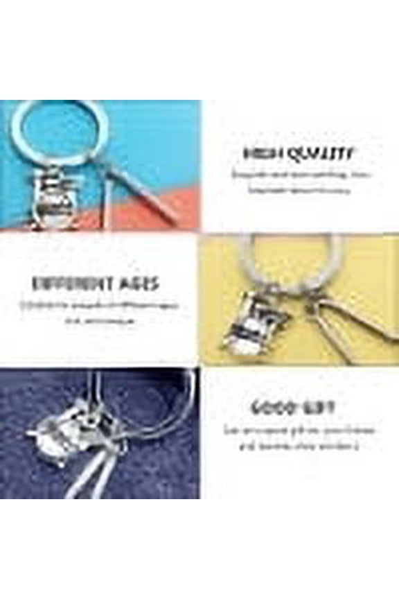 Music Note Drum Keychain Metal Pendant for Rock Enthusiasts Purse Bag Decoration