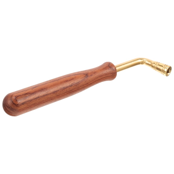 RENACLIPY Dulcimer Tuning Wrench with Wooden Handle and Metal , Multi-Color Choices for String Instrument Maintenance and Care