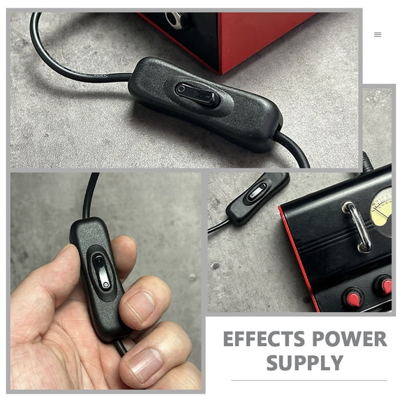 LEXSOMEO Electric Guitar Conversion Patch Cable Effector Switch Extension Cable for Electric Guitar Bass