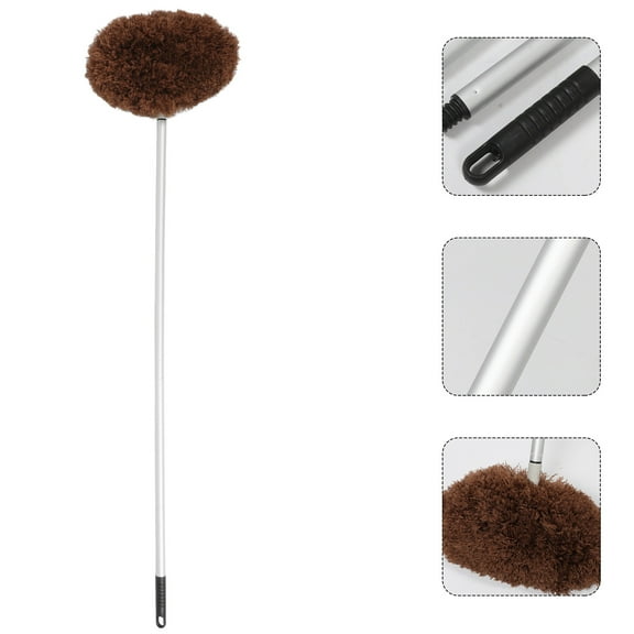 LEXSOMEO Extension Pole Duster Lightweight And Easy To Use Duster High Ceilings Hard-to-reach Areas Duster For Home Office And Car Cleaning