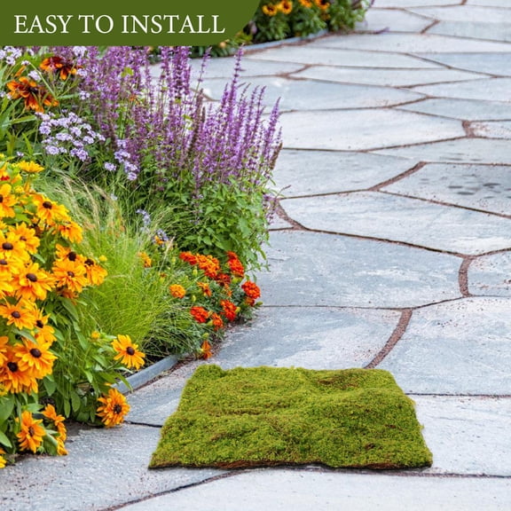 LEXSOMEO Fake Moss Turf Sand Table Moss Mat Sand Table Fake Moss Mat DIY Lawn Turf Decoration