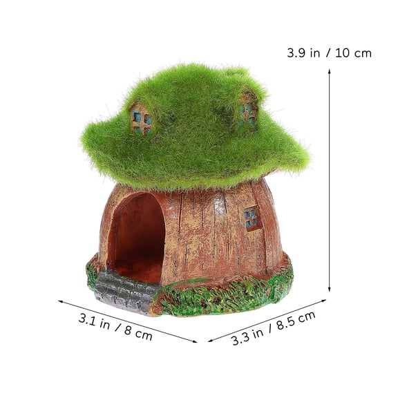 LEXSOMEO Aquarium Decorations Cave Fish Tank Accessories Rock Decor for Shrimp Cichlid Hiding Breeding Small Fish Bowl Hide Decoration Betta Toys Hideout Stones House