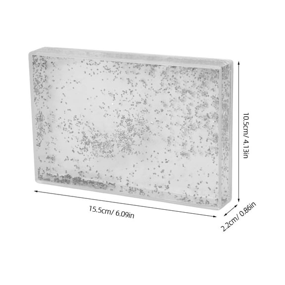 LEXSOMEO Glitter Picture Frame DIY Party Photo Frame Blank Photo Frame Desktop Photo Frame