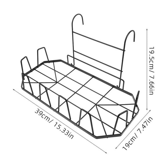 LEXSOMEO Grid Wall Shelf Windowsill Hanging Drying Rack for Shoes Towel Clothes Wall Grid Panel