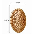 thumbnail image 1 of LEXSOMEO Hair Brush Bamboo Scalp Massage Comb Hair Massager Scalp Detangling Hair Brush Bamboo Comb Hair Comb Massage Comb For Hair, 1 of 5
