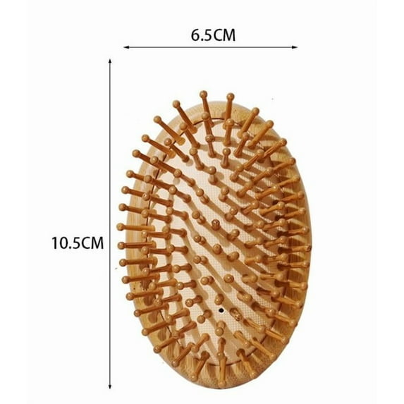 LEXSOMEO Hair Brush Bamboo Scalp Massage Comb Hair Massager Scalp Detangling Hair Brush Bamboo Comb Hair Comb Massage Comb For Hair