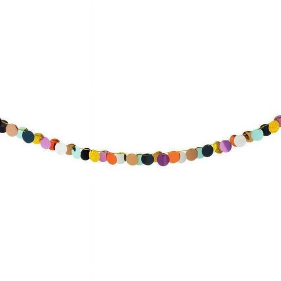 LEXSOMEO Hanging Round Garland Banner Decoration For Wedding Bridal Shower Birthday Hanging Round Banner Hanging Round Bunting Round Garland Decor