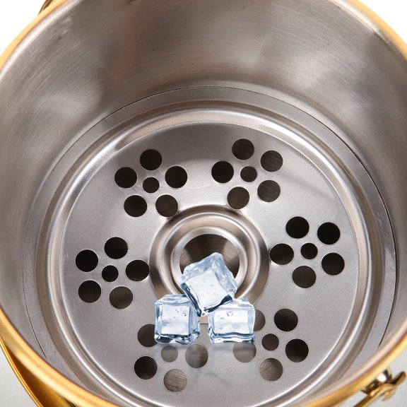 LEXSOMEO Ice Storage Bucket Handy Bucket Ice Cube Container Portable Wine Beer Bucket