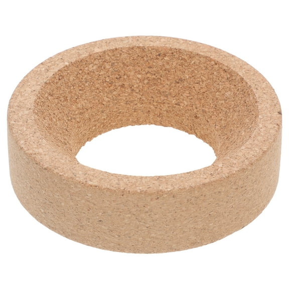 RENACLIPY Beige Wooden Cork Flask Pad Non- Protective for Home Kitchen Table Use