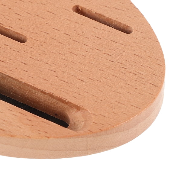 LEXSOMEO Melody Tool Base Chord Theory Wheel Stand Wooden Chord Wheel Storage Base