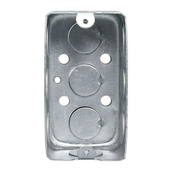 RENACLIPY Mount Electrical Box Metal Single Gang for Residential and Commercial Use