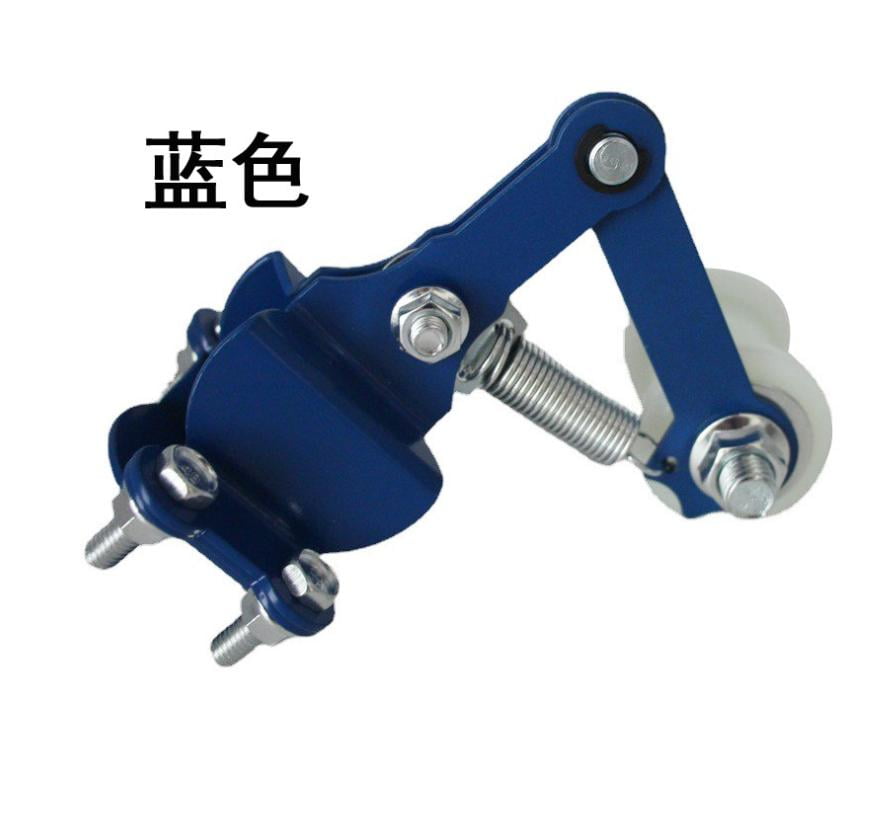 LEXSOMEO Motorcycle Chain Tensioner Motorcycle Chain Adjuster Universal Pulley Chain Tensioner Tensioner Roller for Mini Bike Dirt Bike and ATV Sturdy Chain Tension Adjuster Tool