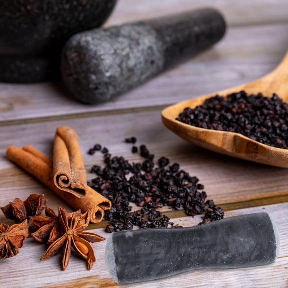 LEXSOMEO Multi-functional Stone Pestle For Kitchen And Lab Use For Grinding Spices Garlic Stone Pestle Garlic Grinding Pestle