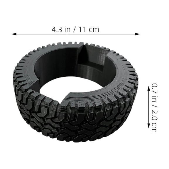 LEXSOMEO Name Card Holder Business Card Rack Name Card Display Rack Tyre Shaped Card Display Stand