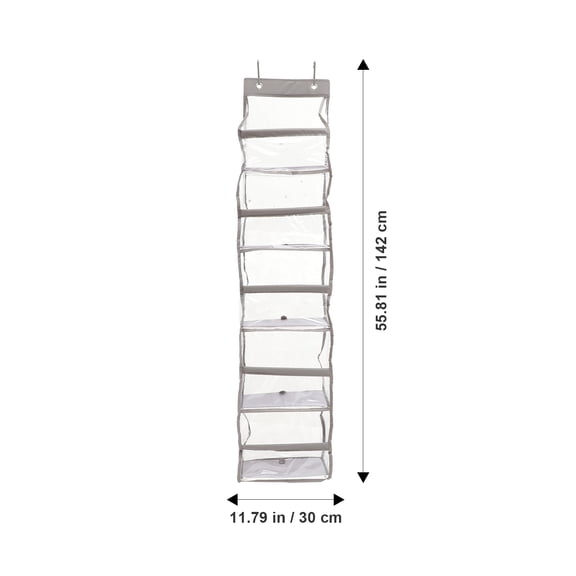 LEXSOMEO Over The Door Shoe Storage Bag Multi-layer Hanging Organizer Shoe Organizing Bag