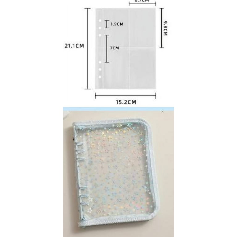 Lexsomeo Photocard Binder Album A5 Zipper Photocard Binder Kpop Card Binder Photo Binder Album With Card Slots For Kpop Photocard Collection