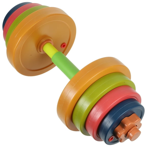 RENACLIPY Kids Barbells Plastic Assorted Color Arm Strength Training 1 Set