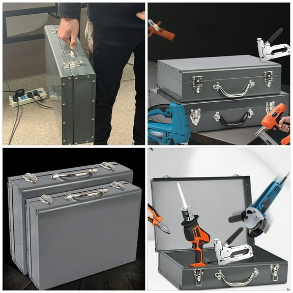 RENACLIPY Portable Tool Organizer Box Metal Storage Case Thickened Design for Craftsman Tools 1 Set Durable and Compact